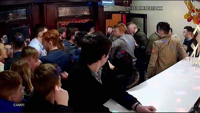 The incident in Kyles Kebab, Lurgan at the end of December