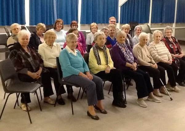 IMG Members of the Sarah Crothers Senior Citizens group from Lisburn