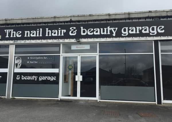 Cookstown hair nail and beauty garage hit in arson attack