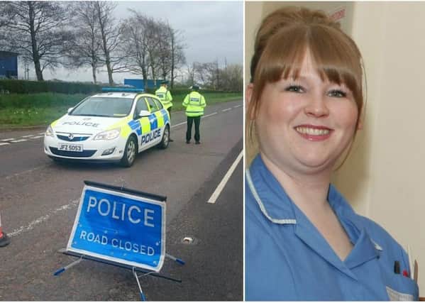 Nichola Baird died as a result of a one-vehicle crash on the Finvoy Road