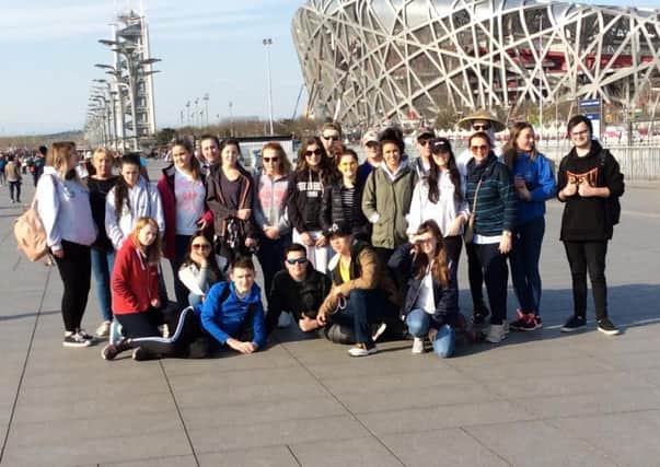 SWC student at China's Olympic Village