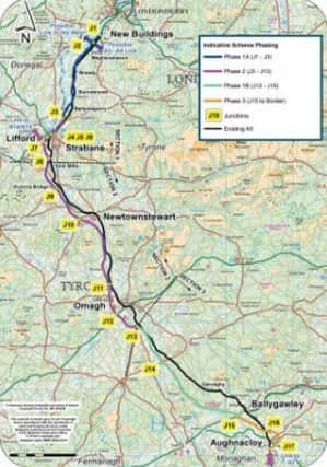A5 route map