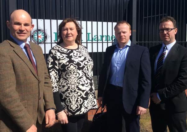 A local Ulster Unionist delegation has met with senior PSNI officers.