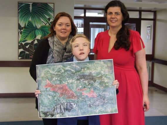 A student from Loreto College Coleraine has won a Special Merit Award in the 2017 Texaco Childrens Art competition. Corey Cassidy, who is a Year 10 student at Loreto College, won his Special Merit Award in Category G of the competition, with an entry entitled Ocean Madness.  He and his parents have been invited to attend an official Prizegiving Ceremony in May at the Royal Hospital, Kilmainham, Dublin.