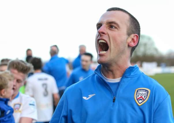 Coleraine manager Oran Kearney has issued his rallying call ahead of tomorrow's big game.

Picture: Philip Magowan / PressEye