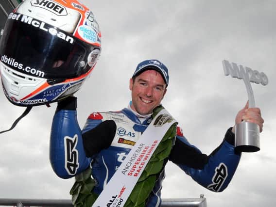 Alastair Seeley won the opening Superbike race on the Tyco BMW.