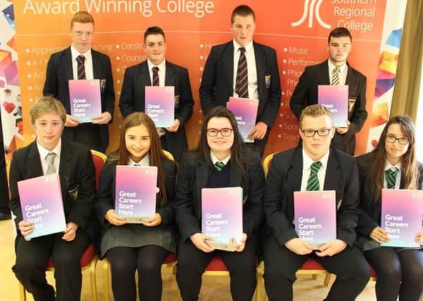 Craigavon Area top pupil in each subject winners at the recent SRC SPP
Awards.