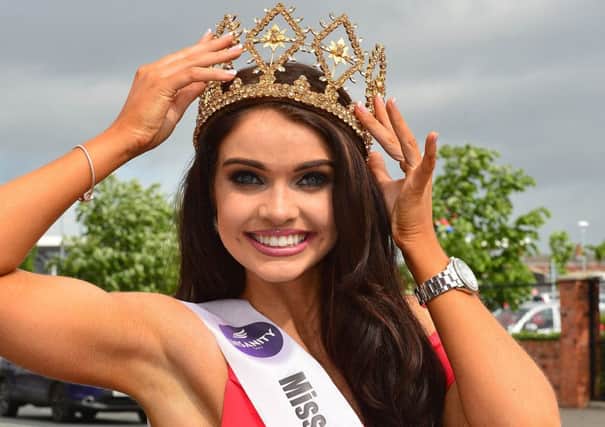 Student engineer Anna Henry from Portglenone in Co Antrim has been crowned Miss Northern Ireland 2017.
 Picture by Arthur Allison/Pacemaker Press