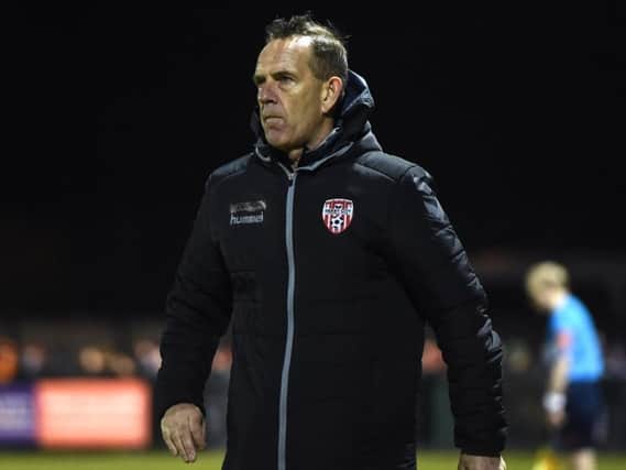 Derry City manager Kenny Shiels