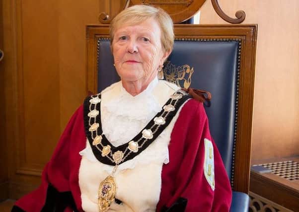 Mayor of Mid and East Antrim, Cllr Audrey Wales MBE.
