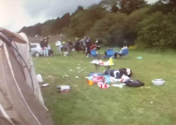 Illegal campers told to clean up by PSNI