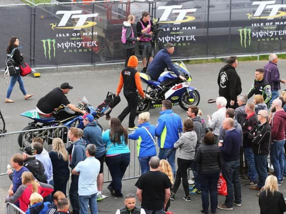 Monday's Isle of Man TT practice has been cancelled due to poor weather.
