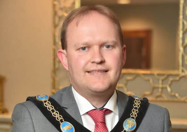 Lord Mayor, Alderman Gareth Wilson