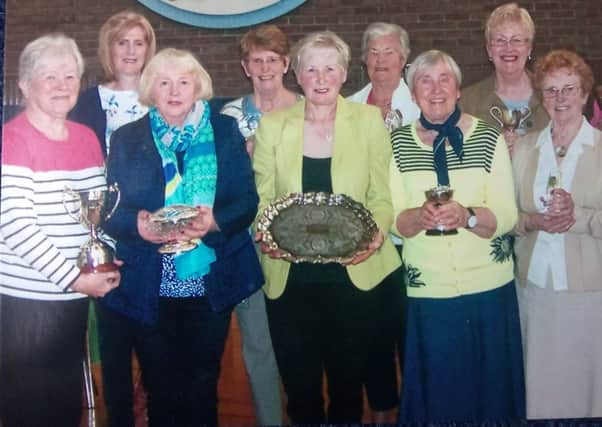Prizewinners from Inver Area WI competitions.