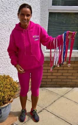 Ballymoney woman Yvonne Young took a very close second place as she celebrated her 13th Race for Life at Stormont.