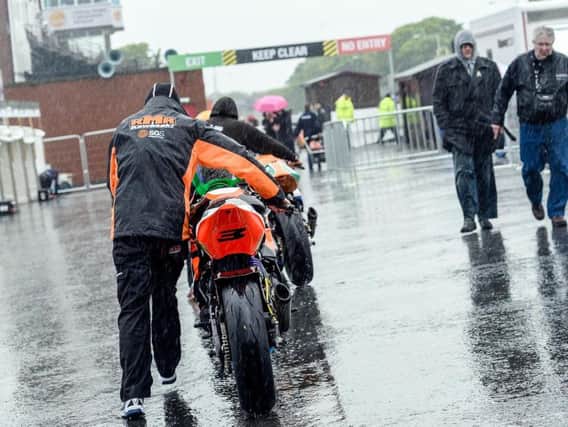 Tuesday's action at the Isle of Man TT has been cancelled due to bad weather.