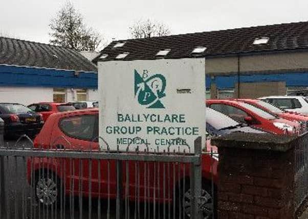 Ballyclare Group Practice. Archive pic.