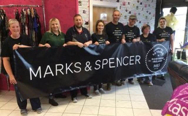 Staff of M&S Junction One have renovated the Mid-Antrim Animal Sanctuary Charity Shop in Antrim town.