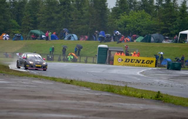 Chris Smiley had a really strong event at Croft in the BTCC. Photo credit Andy Gray Media.