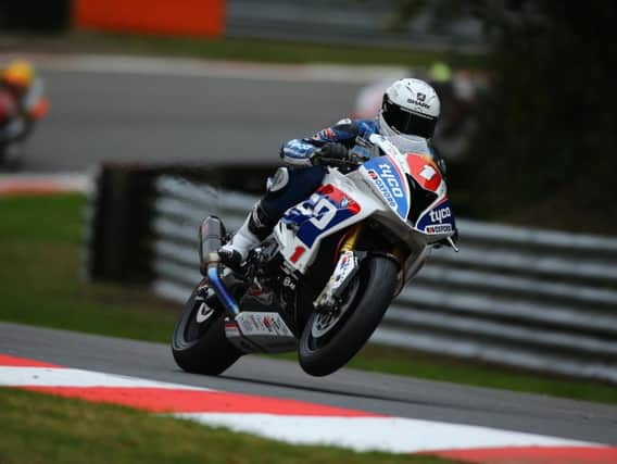 Josh Elliott rode for the Tyco BMW team in the Superstock 1000 Championship in 2016 after clinching the title the previous season.