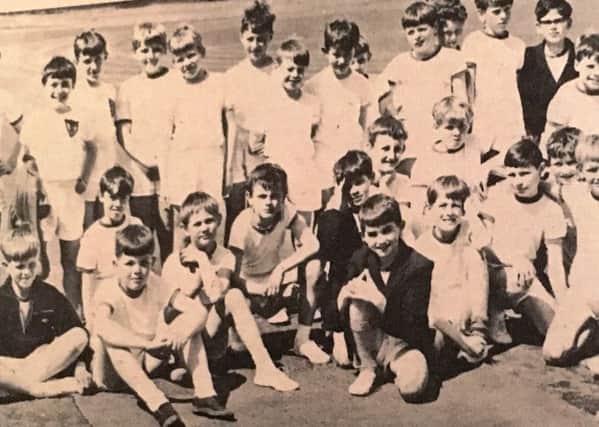 Some of the girls and boys pictured at Friends Prep Sports Day in 1969