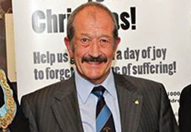 Raymond Pollock was awarded and MBE for Charitable Services