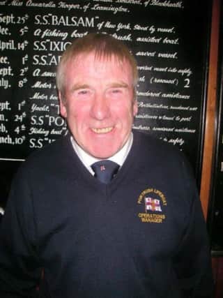 Robin Cardwell was awarded an MBE for Services to the RNLI