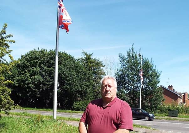 Lagan Valley MLA Pat Catney has called for the confederate flag to be removed.