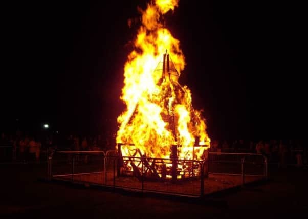 It is hoped a beacon will eventually replace the bonfire.