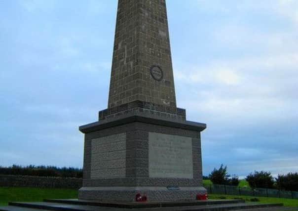 Knockagh Monument.