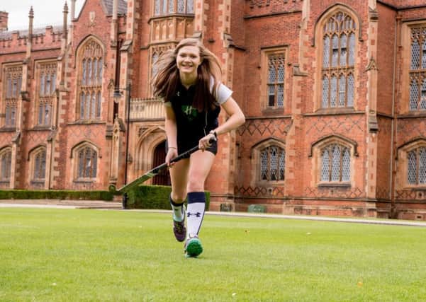 Leah Crooks, who is graduating with a degree in Law and Politics from the School of Law at Queen's University Belfast.