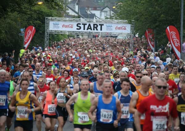 Record turnout: More than 6,000 people took part in this year's Coca-Cola HBC Half Marathon, 10K and Fun Run in Lisburn.