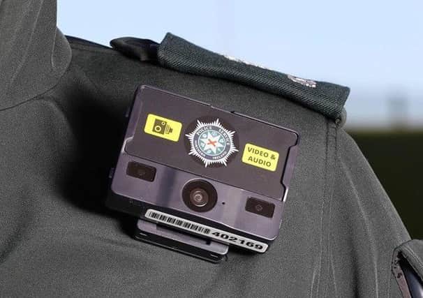 PSNI officers will now be wearing body cameras.