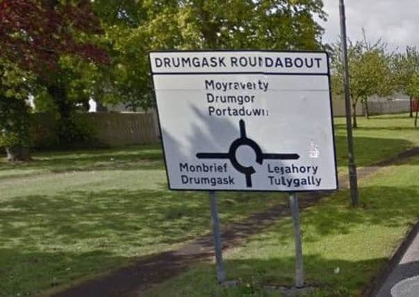 Craigavon signpost courtesy of Google Maps