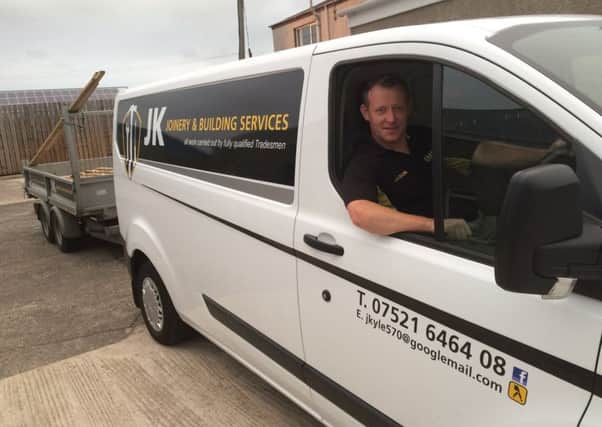 Jason Kyle, Director, JK Joinery and Building Services