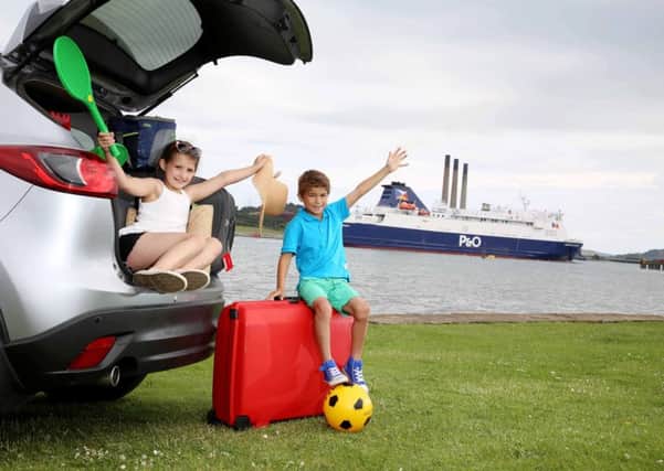 P&O Ferries has a 'Kids Go Free' offer. Picture by Darren Kidd /Press Eye.