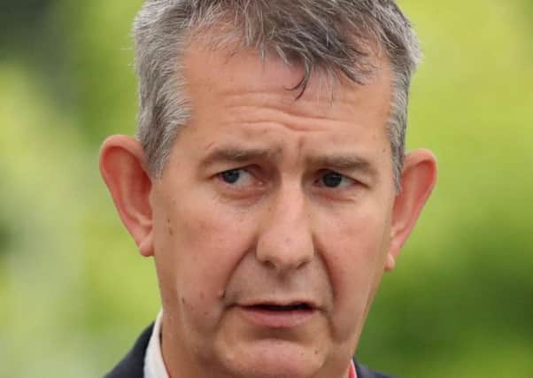 Edwin Poots, who launched the autism strategy in 2014.