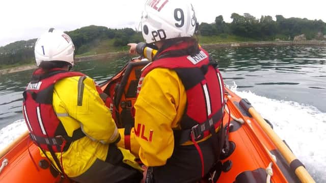 Larne RNLI carried out a search off the promenade.
