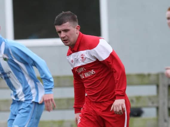 James Moore, seen here playing for Larne in 2013.