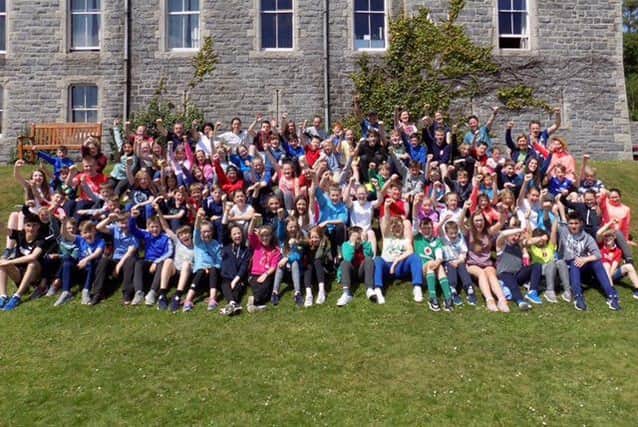Coleraine Grammar School year 8 pupils headed for Castlewellan Castle to partake in the schools annual Summer Camp for their new intake.