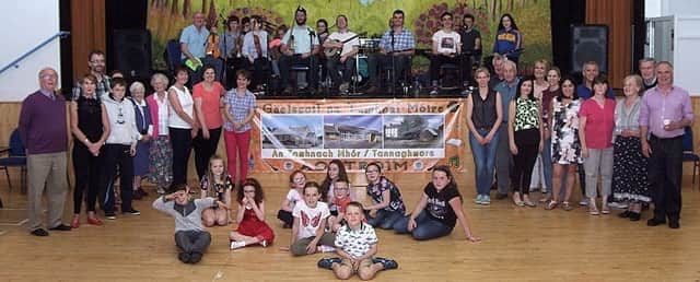 Ceili participants and organisers at the ARCHEST Festival,