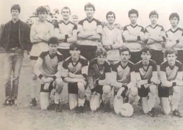 Lurgan United Youth pictured in 1984