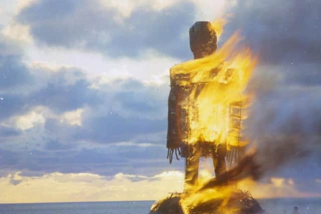 The Fair will end with the burning of the wicker
