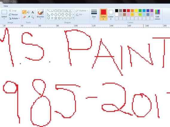 Microsoft Paint was first introduced in 1985.