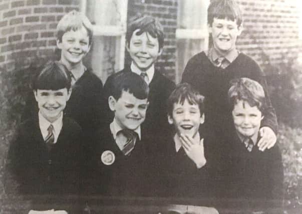 TV cameras visited St Brendan's Primary School in 1984. Enjoying the limelight were Rory Curran,. Nicholas Southwell, Christopher Comiskey, Leanne Ferguson, David Kelly, Andrew Pickles and Mark Anthony O'Neill