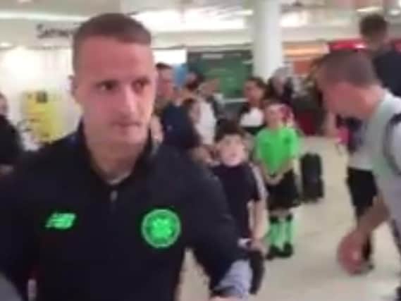 Celtic player, Leigh Griffiths.