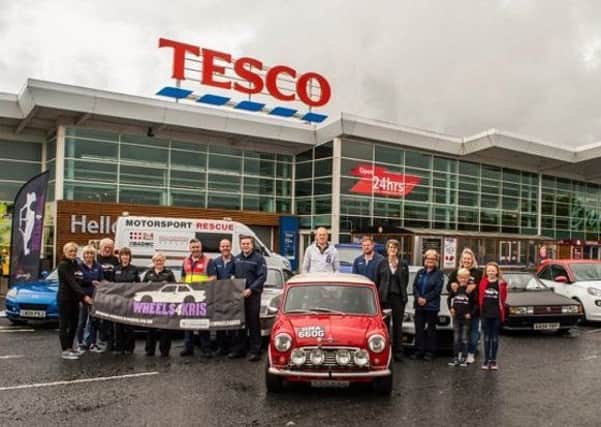 Staff at Tesco's Bentrim Road store in Lisburn will hold their Wheels4Kris static car show on Sunday, August 6.