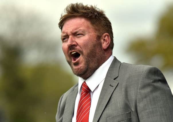 Portadown manager Niall Currie. Pic by PressEye Ltd.