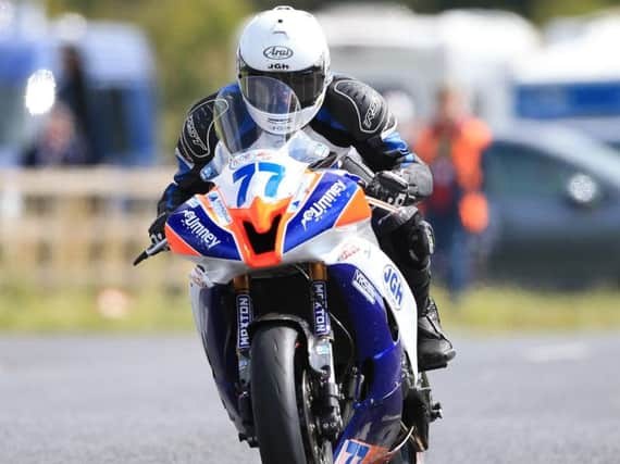 Jamie Hodson was killed in a crash at the Dundrod 150 meeting on Thursday.