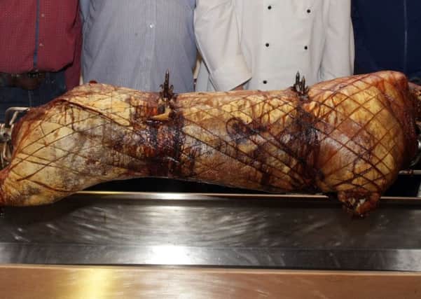 A hog roast event will be held at Larne Rugby Club.